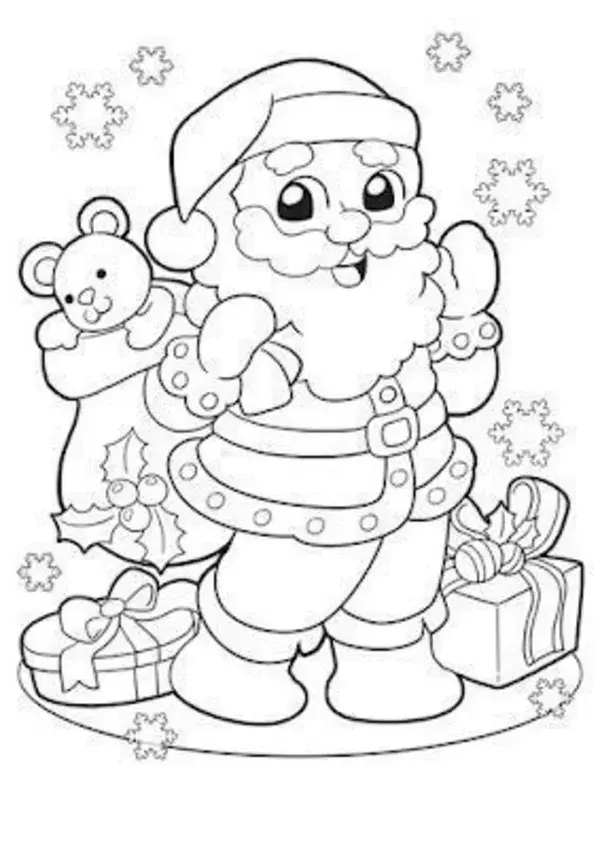 Funny coloring page for kids