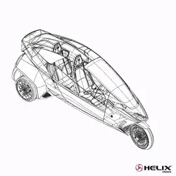 Helix Motors Vehicle 3D