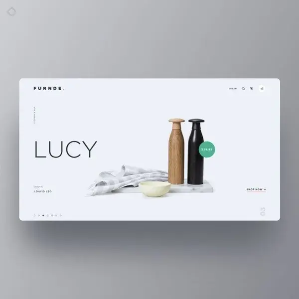 Lucy Bottle Template UI