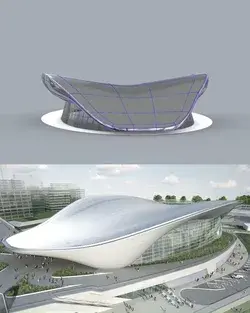 Zaha Hadid Architects London Aquatics Centre