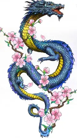 Water Dragon | Dragon tattoo art, Dragon tattoo drawing, Dragon tattoo colour
