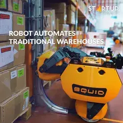 Robotic fleet for warehouse automation