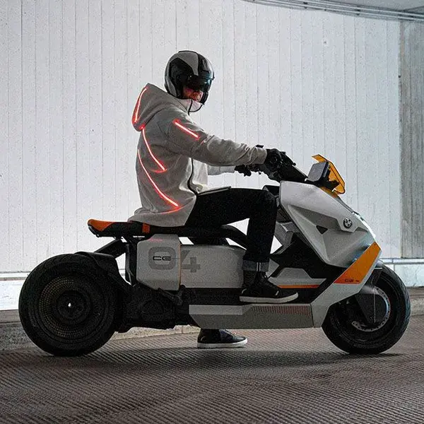 BMW Motorrad Definition CE 04 Electric Scooter – Stylish, Functional, and Safe