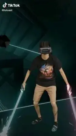 Beat Saber be like.....