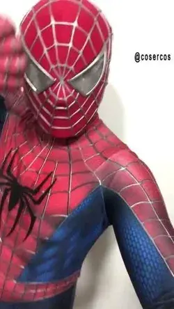 SpiderMan Movie Version of Cosplay Costume|Amazing Spider Suit