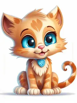 Cute cat clipart