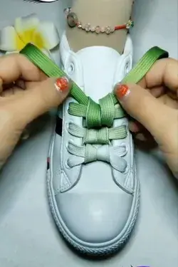 Try To Tie Your Shoes Like This