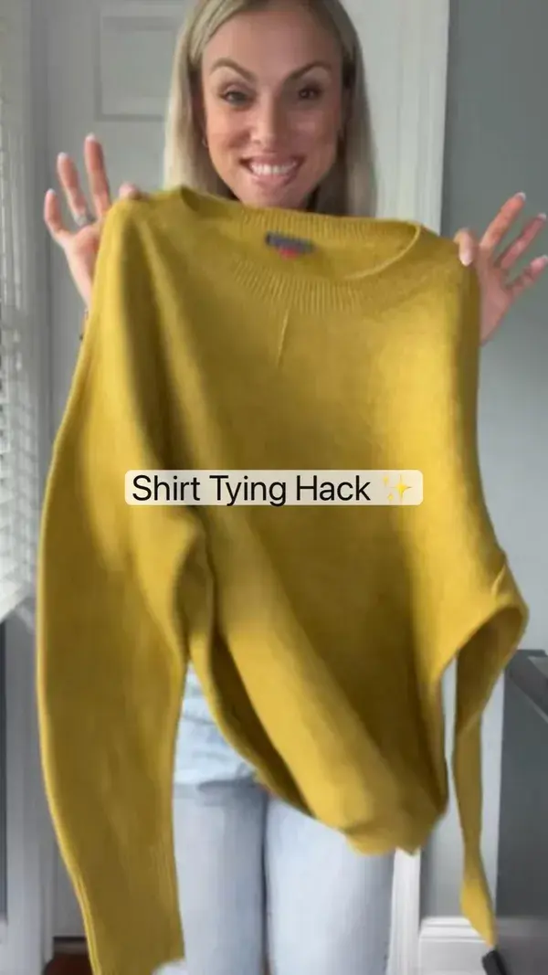 Shirt Tying Hack. Shirt tying hacks. Shirt tying. Shirt tying ideas. Shirt tying hacks videos.