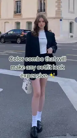 color combinations that make the outfit look chic and premium