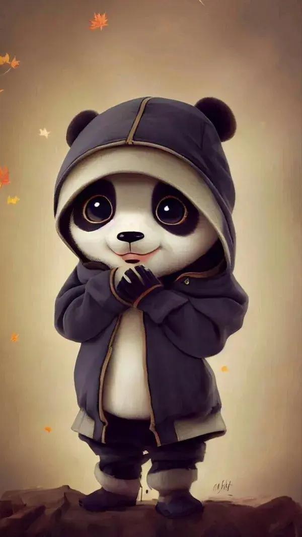 Cute panda for panda lover