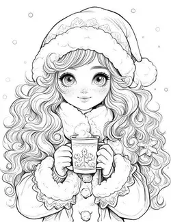 60 Cheerful Christmas Coloring Pages For Kids And Adults - Our Mindful Life