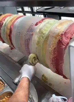 Have you ever seen ice cream served this way?! 🍦  #food #foodporn