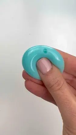 Sky Blue Bubble 🫧  • • #nanotape #bubble #asmr #sensory #mypbandj