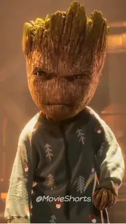 Marvel Groot Dance - Shape of You Groot full screen edit