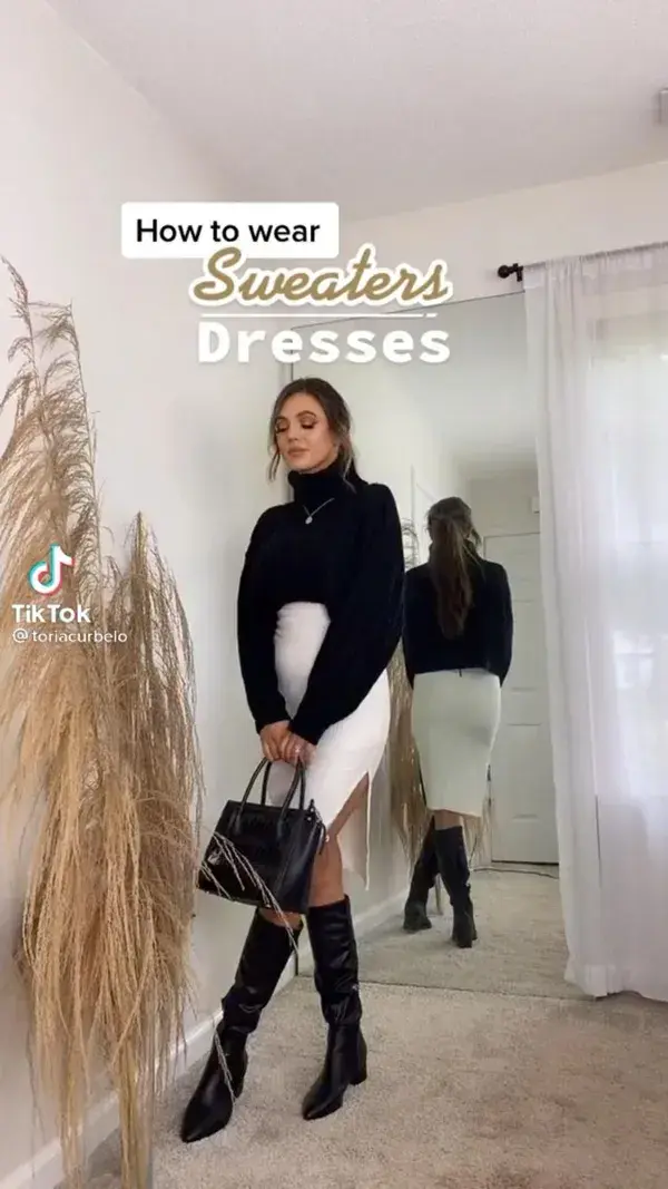 Sweater dresses