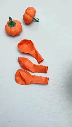 simple pumpkin made by ballon ❤️
