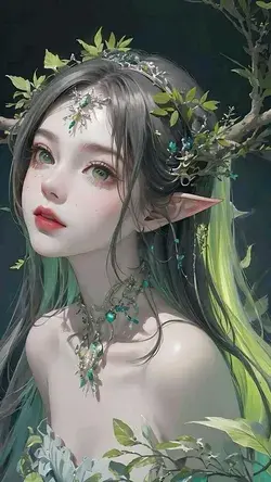 Pretty Woodland  Elf