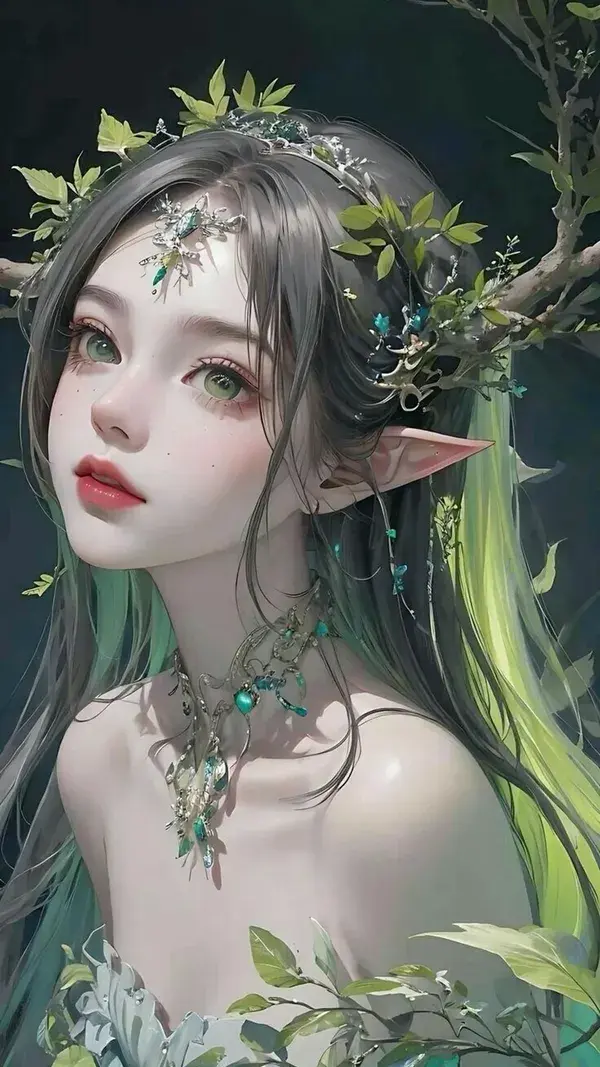 Pretty Woodland  Elf