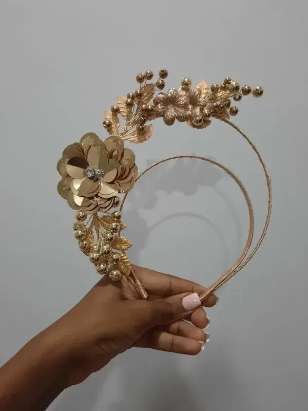 Handcrafted halo headpiece