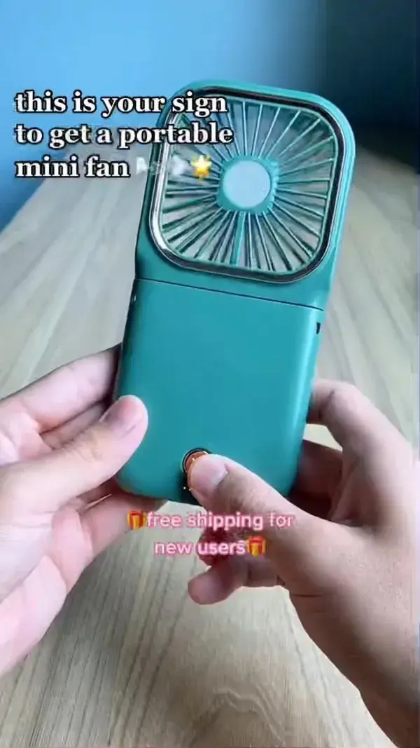 Mini Cooling Fan Foldable