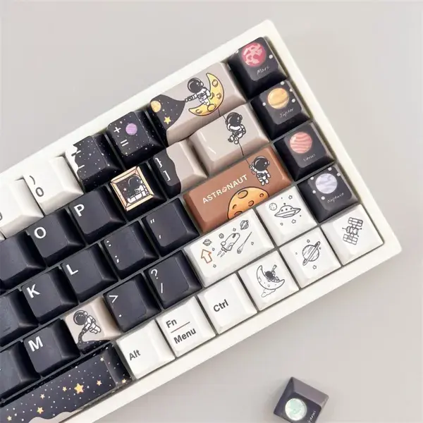 138 Keys Astronaut 3.0 PBT Keycap Set, Customize Mechanical Keyboard, Gaming Keyboard, PBT, Cherry MX Profile