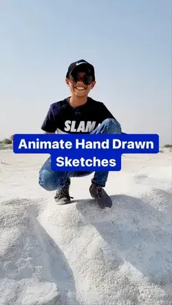 Animate hand drawn sketches.