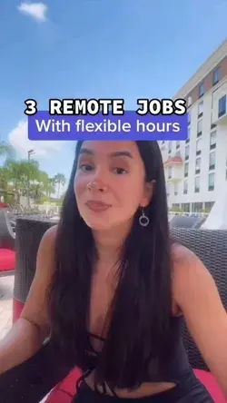 3 remote jobs with flexible timing