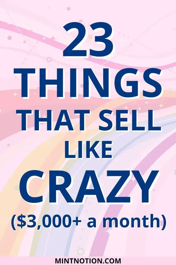 24 things you can sell from home to make money