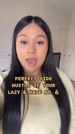 Perfect side hustle if your lazy and broke🫣