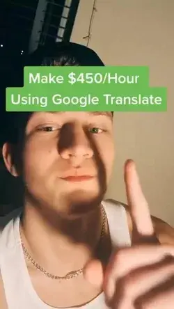 Earn money with google translate!