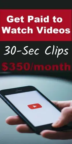 Get paid to watch videos 30-sec Clips