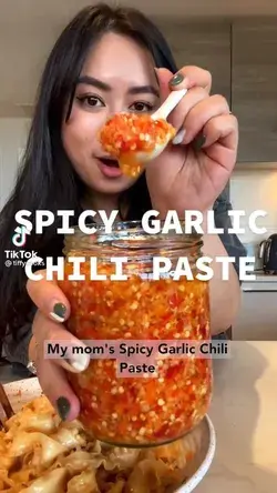 spicy garlic chili oil