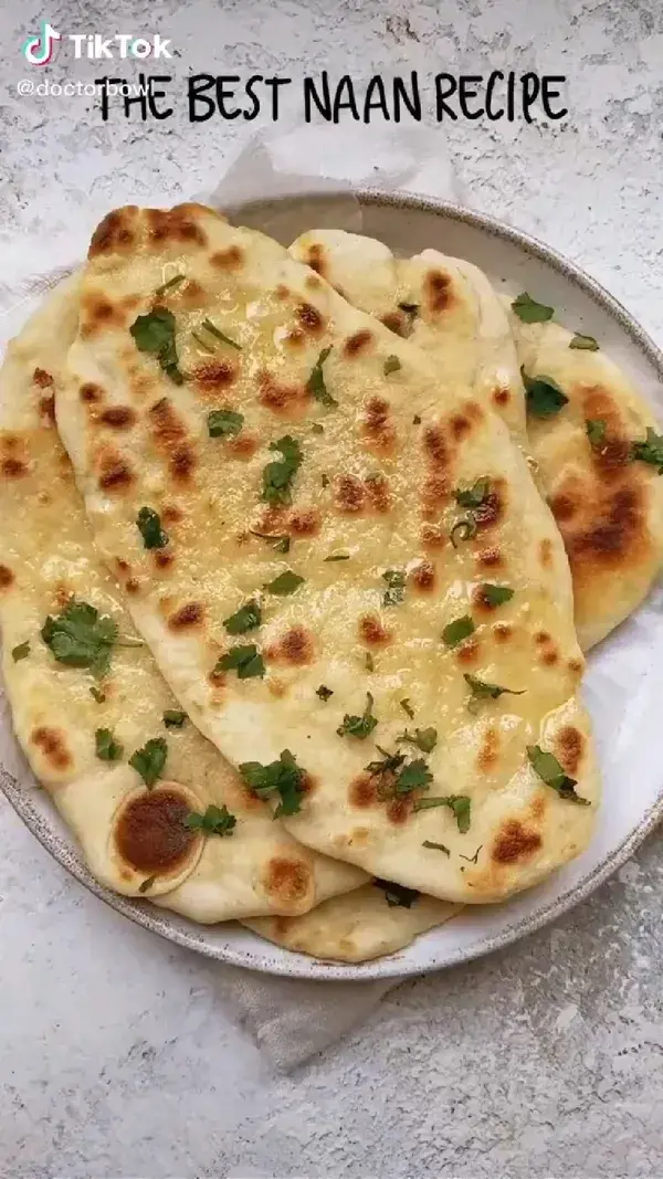 The Best Naan Recipe 🌮🌮