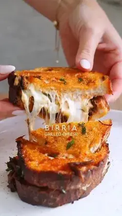 BIRRIA GRILLED CHEESE!