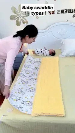 Baby swaddle types