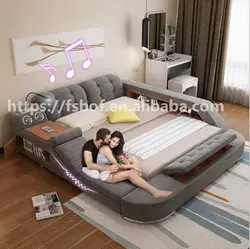 New Design Home Furniture Bedroom Tatami Bed Set Design With Music Led Light Safe Box Massage Speaker Locker Cabinet - Buy Minimalist Bedroom Set With Massage,Elegant Bedroom Furniture Sets With Lift,Bed Set With Music Product on Alibaba.com