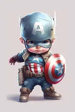 Captain America Small Boy