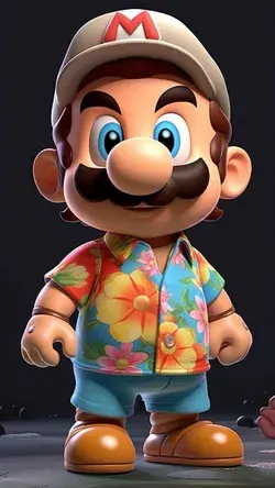 Mario Hawaiian Vibes