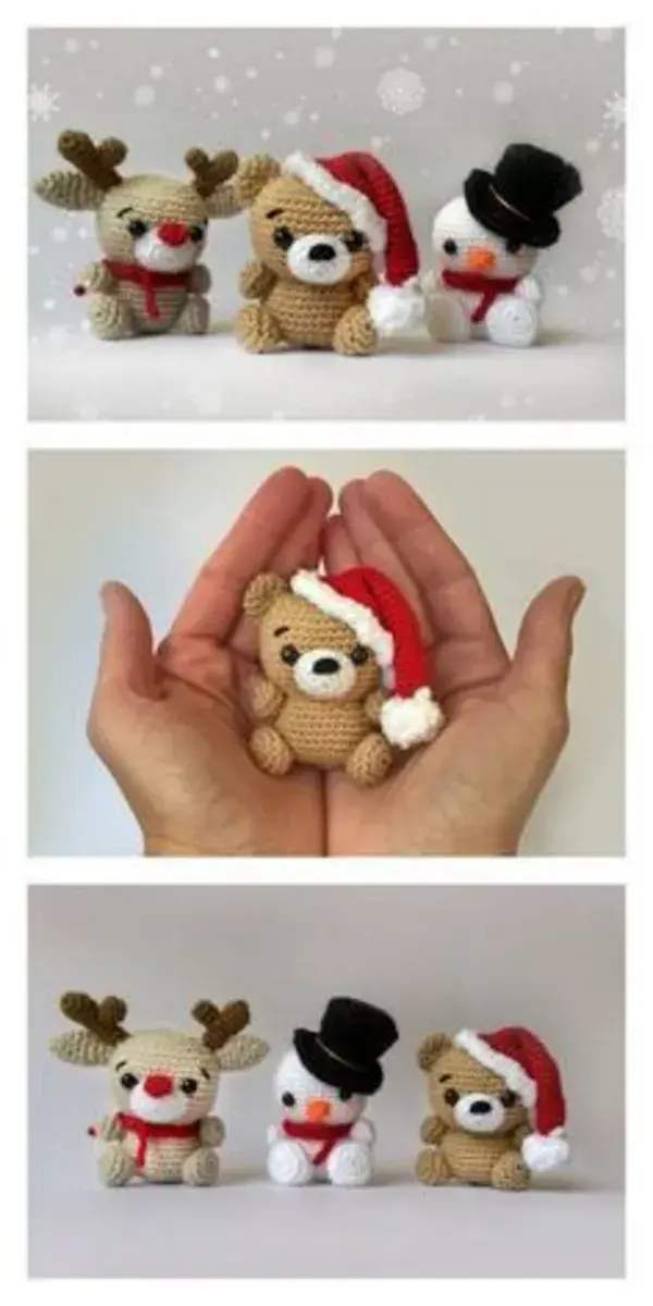 crochet christmas ornaments free pattern