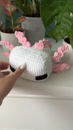 Axolotl plush