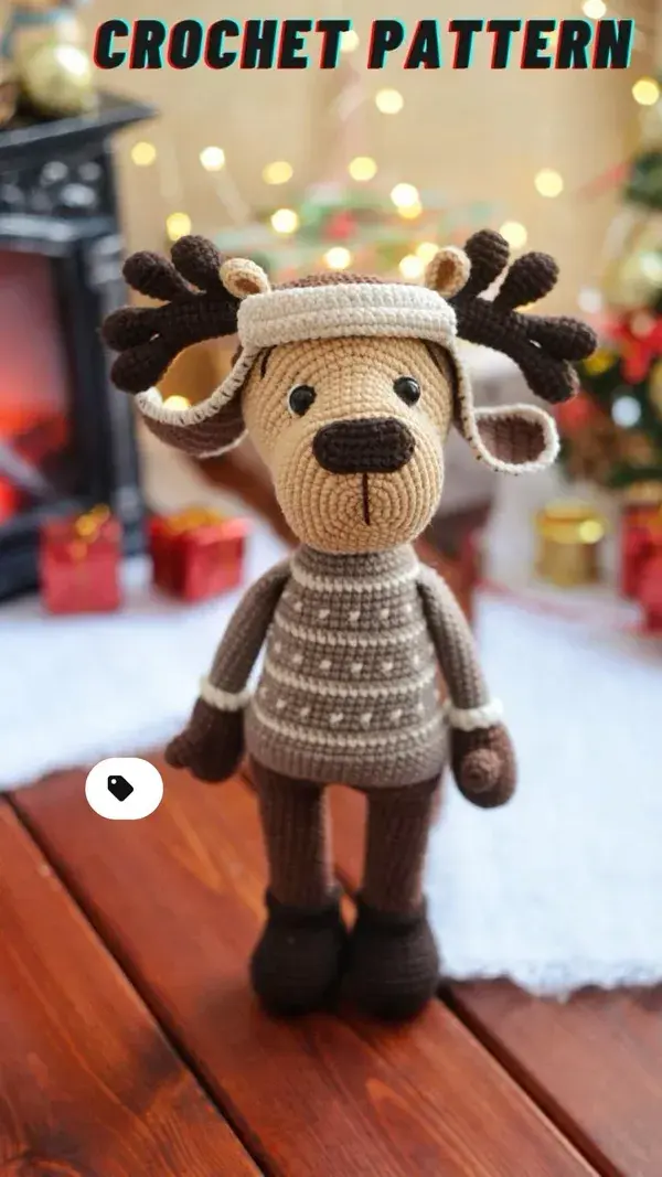 Crochet pattern elk