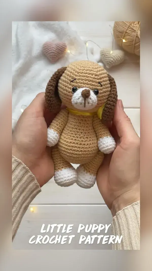 Little puppy  crochet pattern
