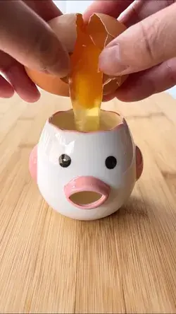 The Coolest Egg Yolk Separator💯