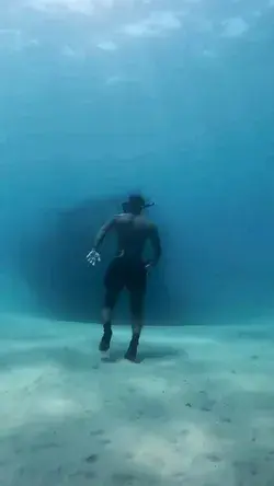Underwater Adventures in Hawariya Tunisia💪🙃💙