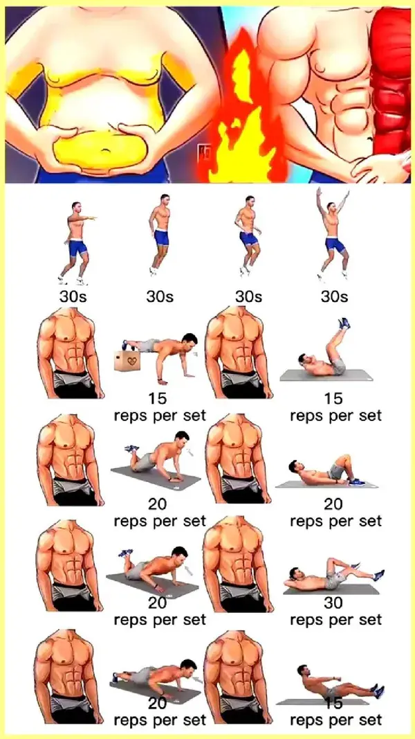 Best no equipment home chest and abs