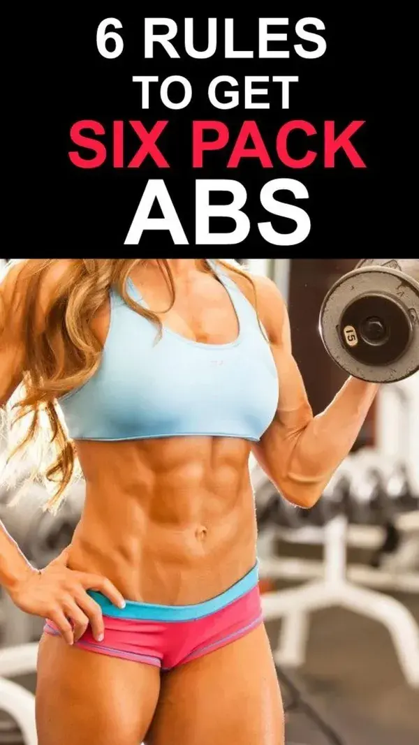 6 Rules To Get Six Pack Abs