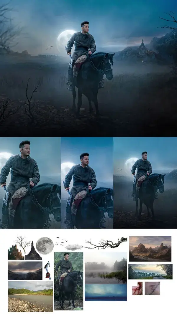 On Horse Photo Manipulation