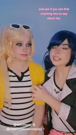 Chloé Bourgeois (@witchera_) & Marinette (@nikkihatsunecosplay) cosplay / Miraculous Ladybug