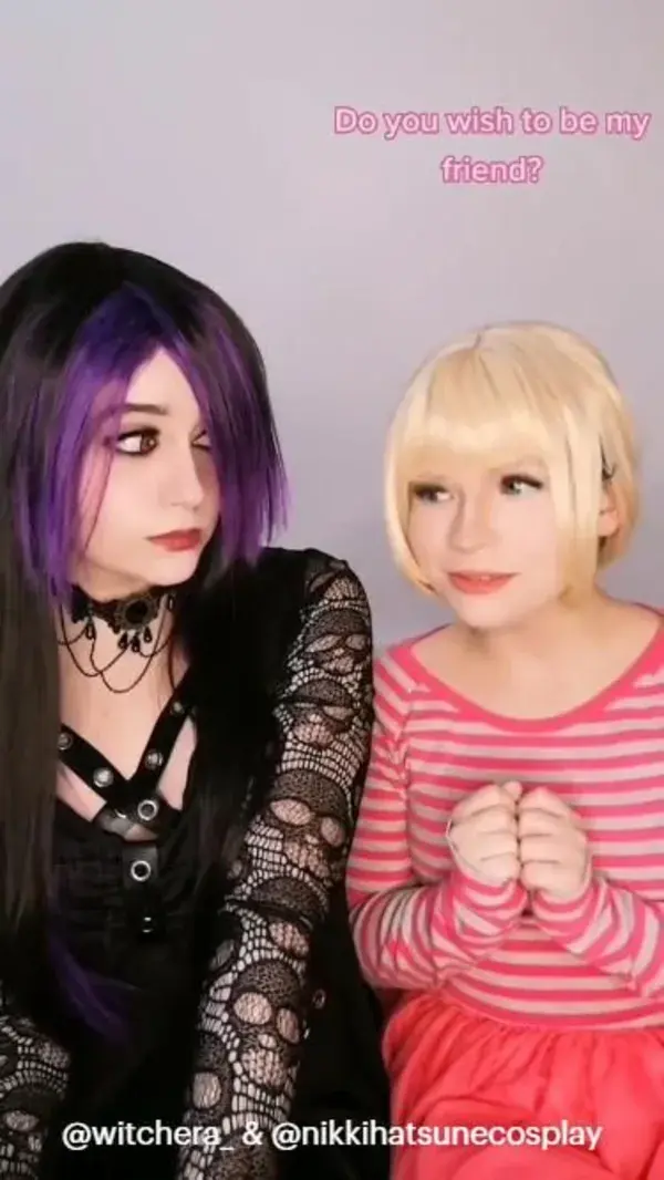 Do you wish to be my friend? (@witchera_ and @nikkihatsunecosplay on YT, TT and IG)