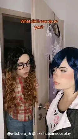 Why do you shut me out?  (@witchera_ and @nikkihatsunecosplay on YT, TT and IG)